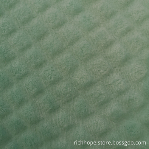 Doppelseitig geschnittenes Flanellgewebe aus 100% Polyester